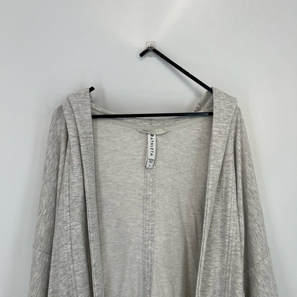 Athleta Mantra Hooded Oversized Wrap Cardigan